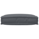 Cushion Anthracite 60 x 40 x 12 cm Oxford Fabric