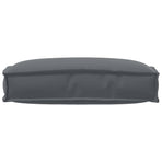 Cushion Anthracite 60 x 40 x 12 cm Oxford Fabric