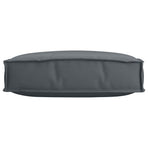 Cushion Oxford Fabric Anthracite 60 x 60 x 12 cm