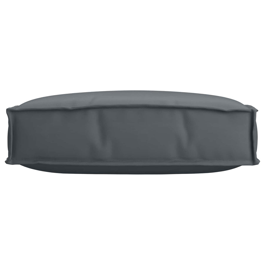 Cushion Oxford Fabric Anthracite 60 x 60 x 12 cm