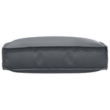 Cushion Anthracite 60 x 60 x 12 cm Oxford Fabric