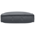Cushion Oxford Fabric Anthracite 60 x 60 x 12 cm