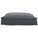 Cushion Anthracite 70 x 70 x 12 cm Oxford Fabric