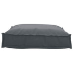 Cushion Oxford Fabric Anthracite 70 x 70 x 12 cm