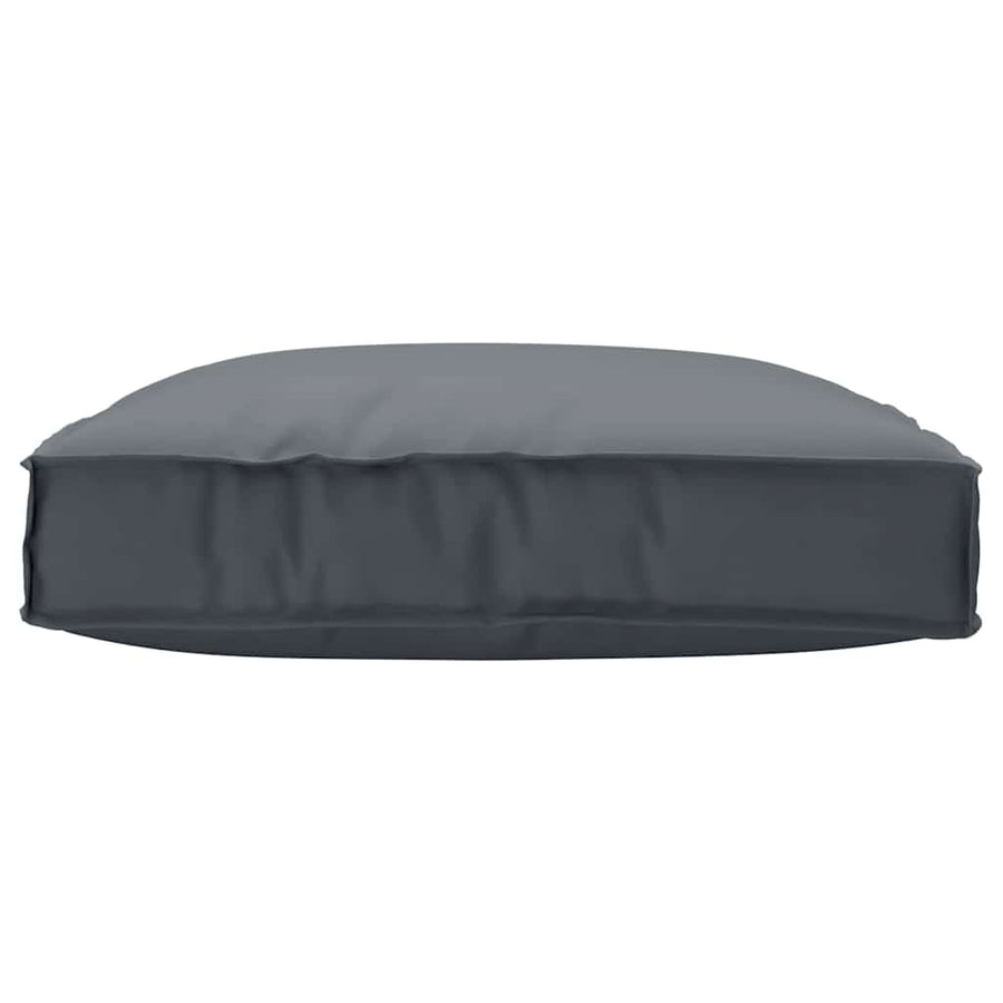 Cushion Oxford Fabric Anthracite 80 x 80 x 12 cm