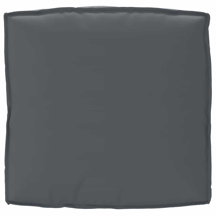 Cushion Oxford Fabric Anthracite 80 x 80 x 12 cm