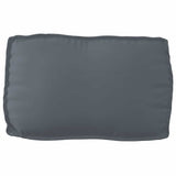 Pallet Cushion for Backrest Anthracite 70 x 40 x 12 cm - 45-Degree Angle