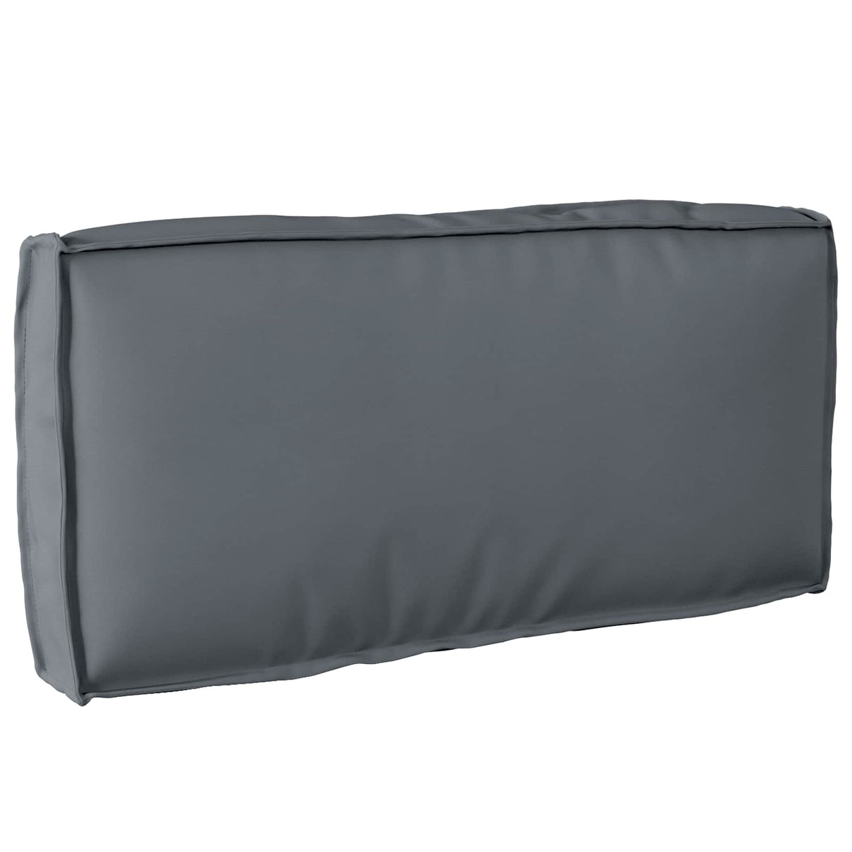 Cushion Anthracite 80 x 40 x 12 cm Oxford Fabric