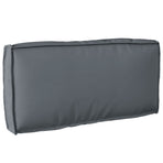 Cushion Oxford Fabric Anthracite 80 x 40 x 12 cm
