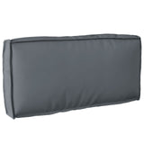 Cushion Anthracite 80 x 40 x 12 cm Oxford Fabric