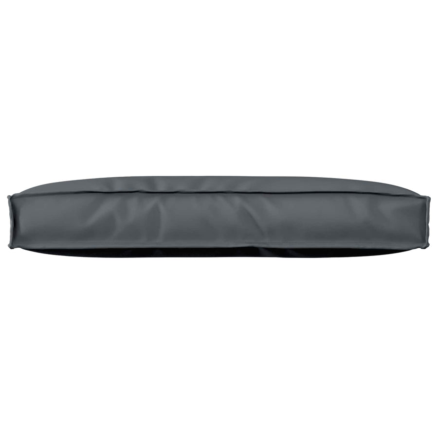 Cushion Oxford Fabric Anthracite 80 x 40 x 12 cm
