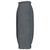 Cushion Anthracite 80 x 40 x 12 cm Oxford Fabric