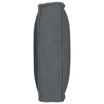 Cushion Oxford Fabric Anthracite 80 x 40 x 12 cm