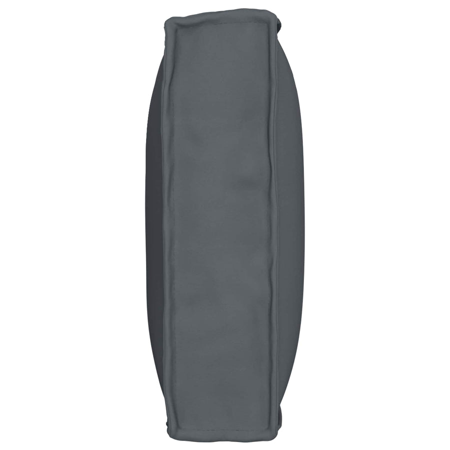 Cushion Oxford Fabric Anthracite 80 x 40 x 12 cm