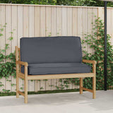 Pallet Cushion for suitable for Seat / Backrest Anthracite - Side View