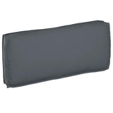 Cushion Anthracite 120 x 50 x 12 cm Oxford Fabric