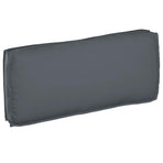 Cushion Oxford Fabric Anthracite 120 x 50 x 12 cm