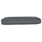 Cushion Oxford Fabric Anthracite 120 x 50 x 12 cm