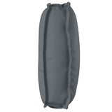 Cushion Anthracite 120 x 50 x 12 cm Oxford Fabric
