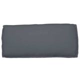 Pallet Cushion for suitable for Seat / Backrest Anthracite - Close-Up Angle