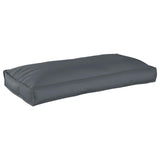 Cushion Anthracite 120 x 60 x 12 cm Oxford Fabric