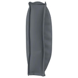 Cushion Anthracite 120 x 60 x 12 cm Oxford Fabric