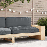 Pallet Cushion for suitable for Seat Anthracite - Side View