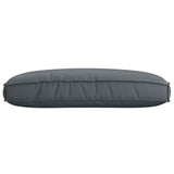 Cushion Anthracite 120 x 80 x 12 cm Oxford Fabric