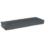 Cushion Oxford Fabric Anthracite 120 x 40 x 8 cm