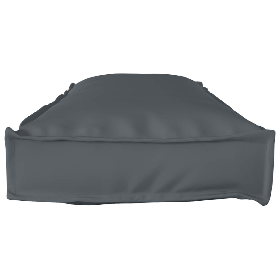 Cushion Oxford Fabric Anthracite 120 x 40 x 8 cm