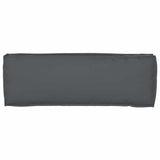 Pallet Cushion for Bench Anthracite 120 x 40 x 8 cm - 45-Degree Angle