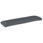 Cushion Oxford Fabric Anthracite 150 x 40 x 8 cm