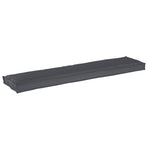 Pallet Cushion Oxford Fabric Anthracite 180 x 40 x 8 cm