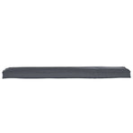 Pallet Cushion Oxford Fabric Anthracite 180 x 40 x 8 cm