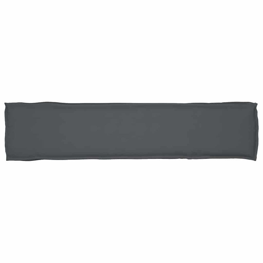 Pallet Cushion Oxford Fabric Anthracite 180 x 40 x 8 cm