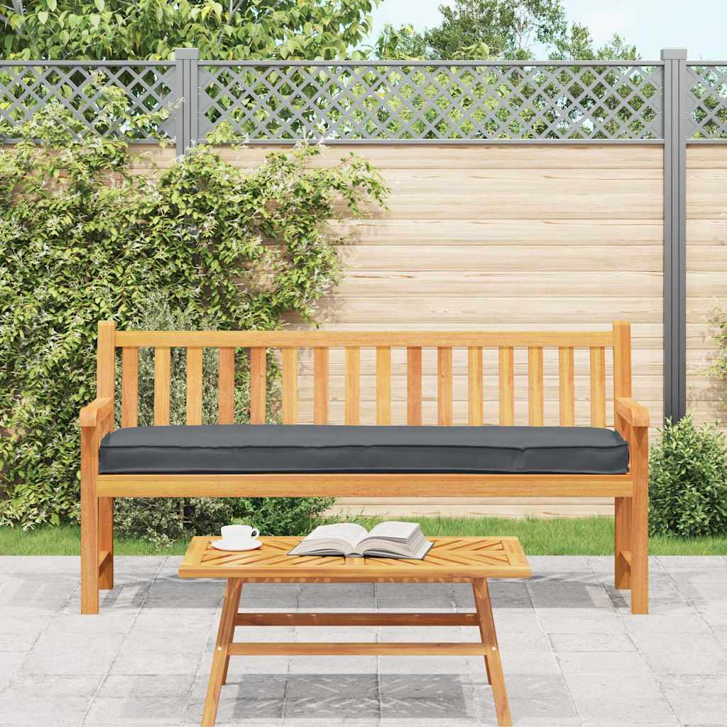 Pallet Cushion Anthracite 200 x 40 x 8 cm Oxford Fabric