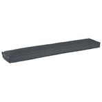 Pallet Cushion Anthracite 200 x 40 x 8 cm Oxford Fabric