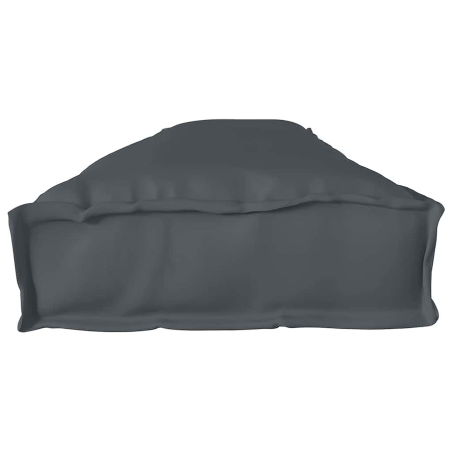Pallet Cushion Anthracite 200 x 40 x 8 cm Oxford Fabric