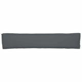 Pallet Cushion Anthracite 200 x 40 x 8 cm Oxford fabric - Low Angle