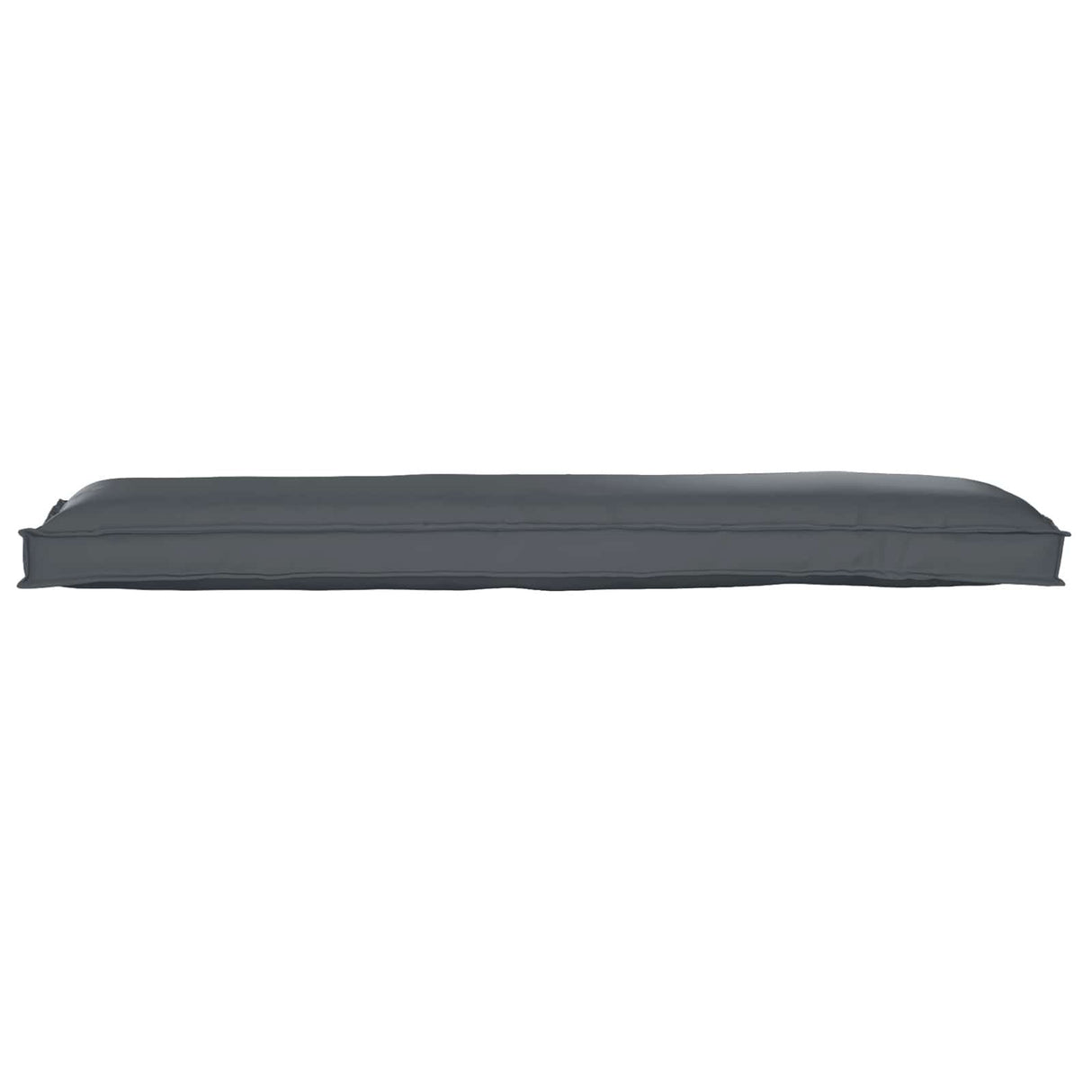 Pallet Cushion Set 2 pcs Anthracite 150 x 40 x 8 cm
