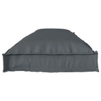 Pallet Cushion Set 2 pcs Oxford Fabric Anthracite