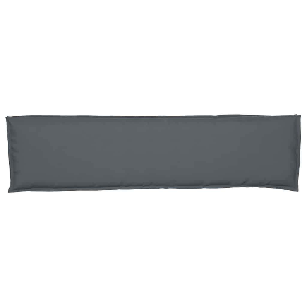 Pallet Cushion Set 2 pcs Anthracite 150 x 40 x 8 cm