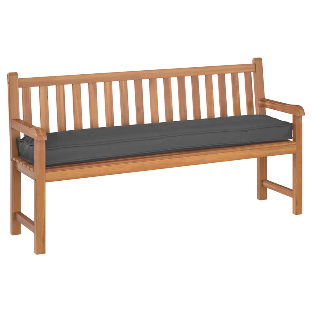 Pallet Cushion Set 2 pcs Anthracite 180 x 40 x 8 cm