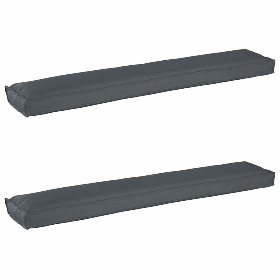 Pallet Cushion Set 2 pcs Oxford Fabric Anthracite