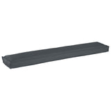 Pallet Cushion Set 2 pcs Anthracite 200 x 40 x 8 cm - Close-Up Angle