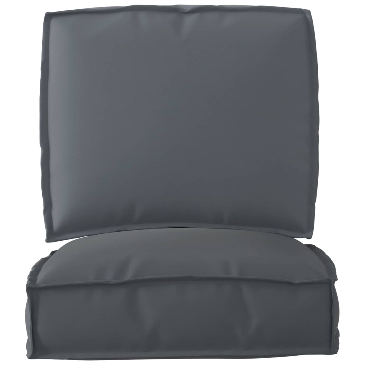 Pallet Cushion Set 2 pcs Anthracite Oxford Fabric