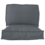 Pallet Cushion Set 2 pcs Anthracite Oxford Fabric
