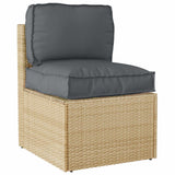 Pallet Cushion Set 2 pcs Anthracite Oxford Fabric - Side View