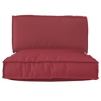 Pallet Cushion Set Oxford Fabric Anthracite 80 x 80 x 52 cm