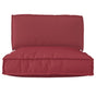 Pallet Cushion Set Oxford Fabric Anthracite 80 x 80 x 52 cm